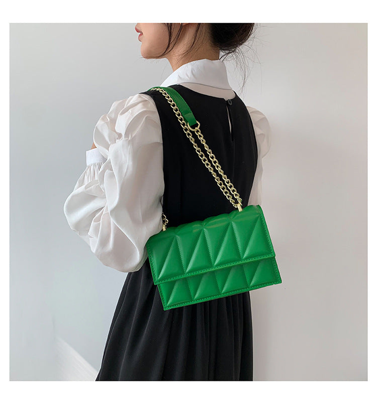 Chain Crossbody Square Bag