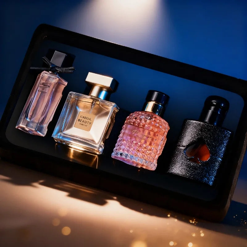 105ML Original Women Perfume Gift Box 4PCS Set Fresh Long Lasting Fragrance Parfum Plant Floral Scent Fresh Women's Perfume