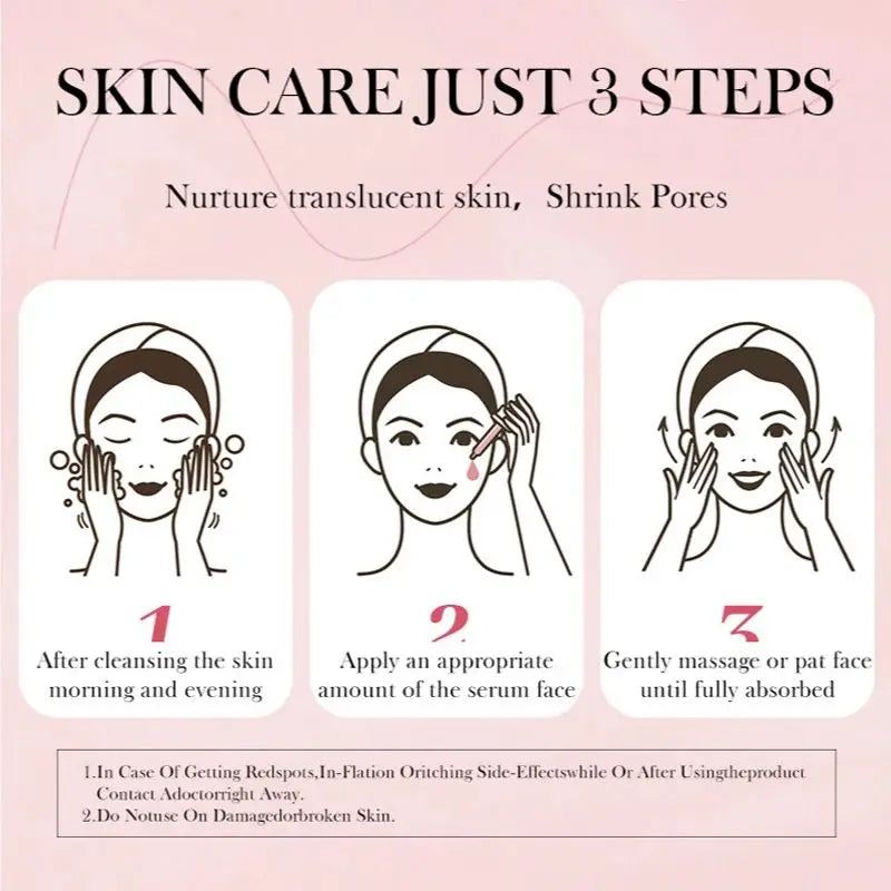 Niacinamide Serum Dark Spot Remover Fade Acne Marks Hyperpigmentation Shrink Pores Even Skin Tone Moisturizing Korea Skin Care 3