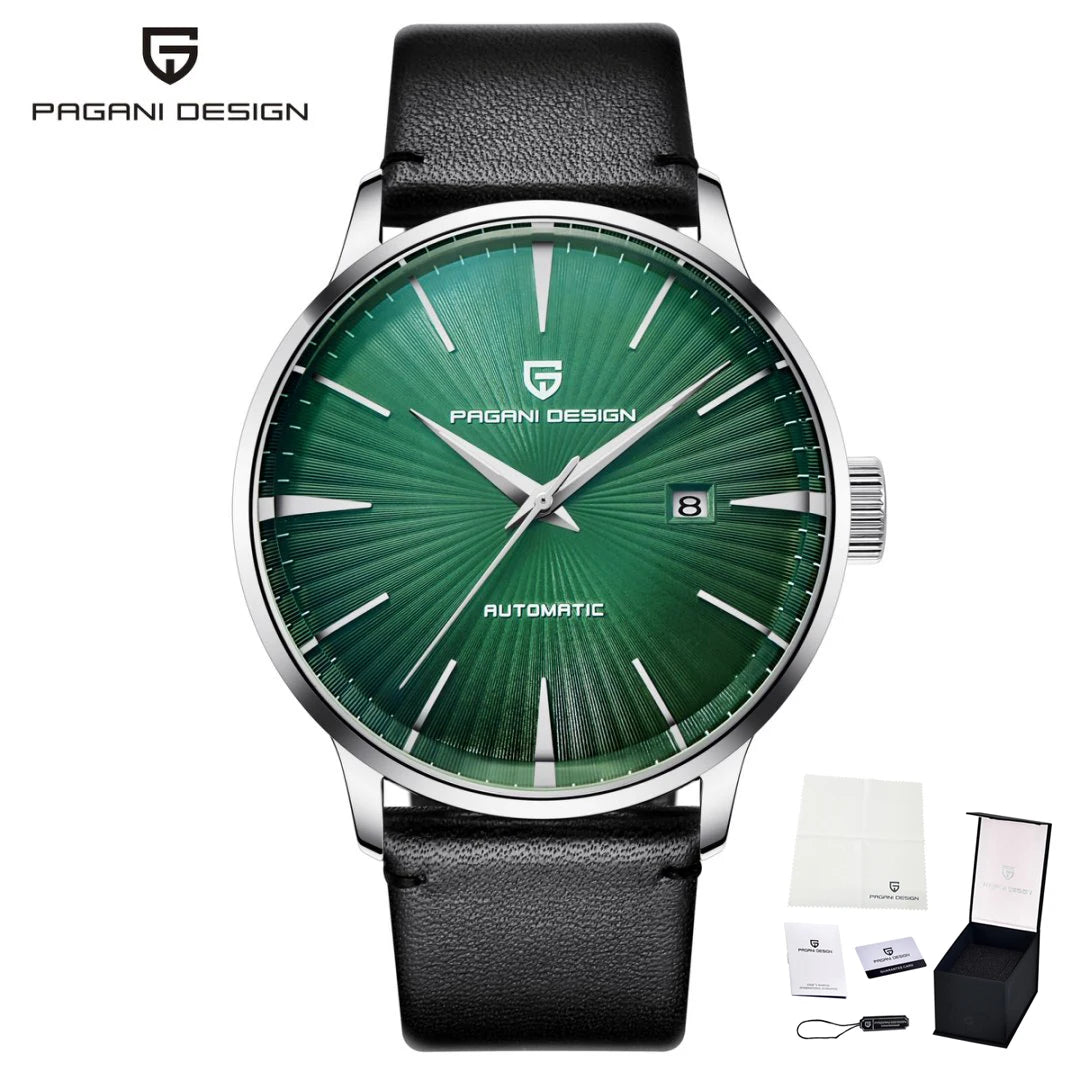 PAGANI DESIGN Classic Style Men's Mechanical Watch Seagull Movement Automatic Waterproof Business StainlessSteel Watches for Man