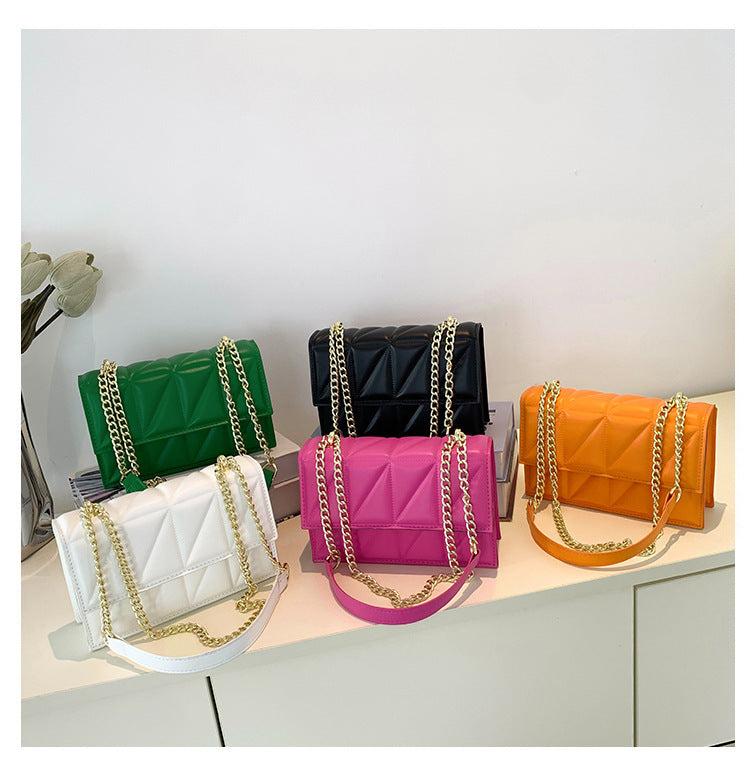 Chain Crossbody Square Bag