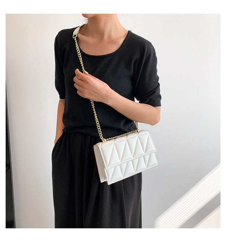 Chain Crossbody Square Bag